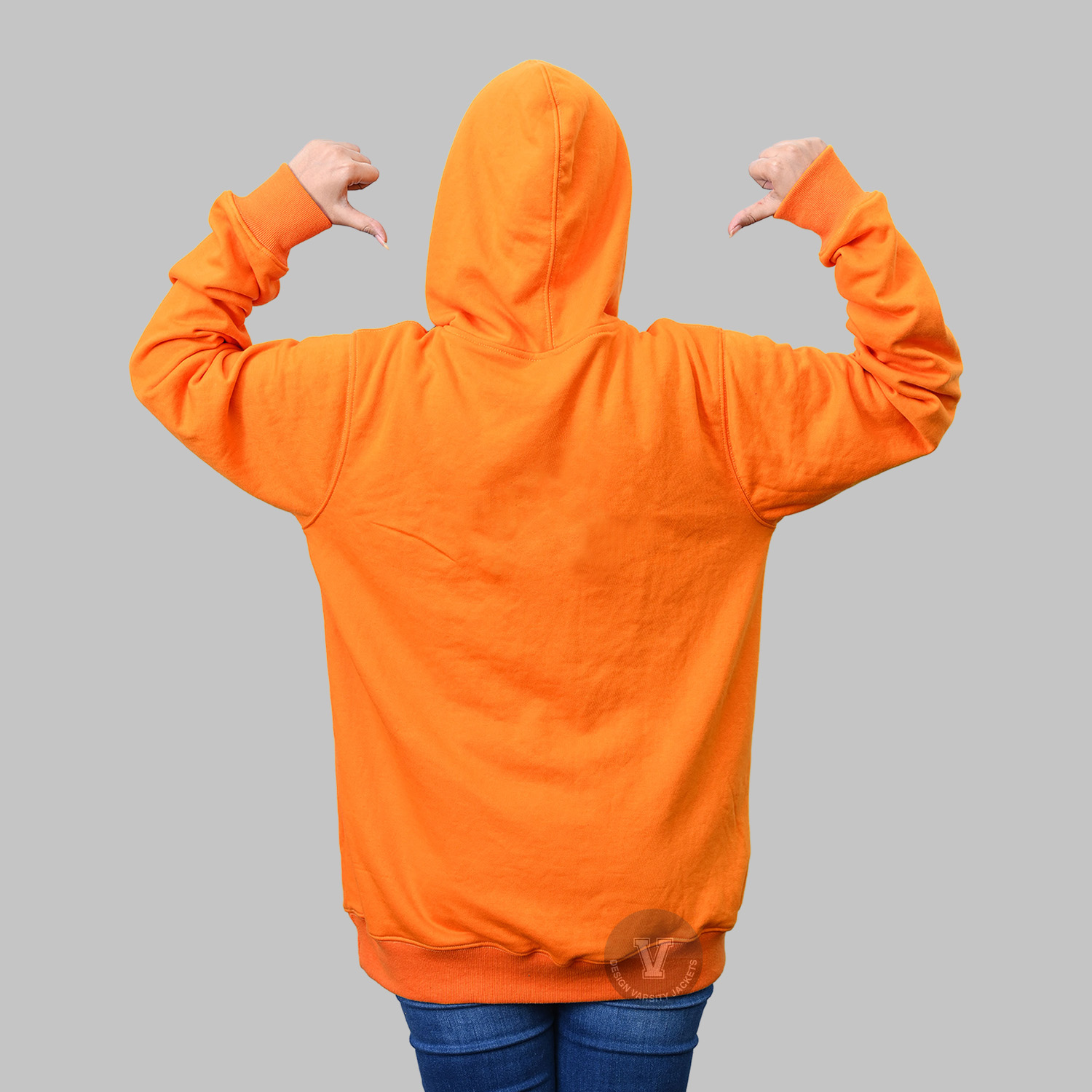 Orange Hoodie