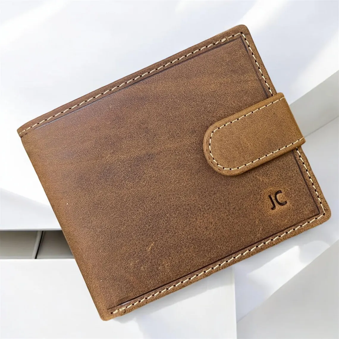 Personalised Wallet Premium Quality Leather Men's Wallet | Gift For Him | Anniversary, Groomsmen, Birthday, Graduation Gift, Christmas Gift