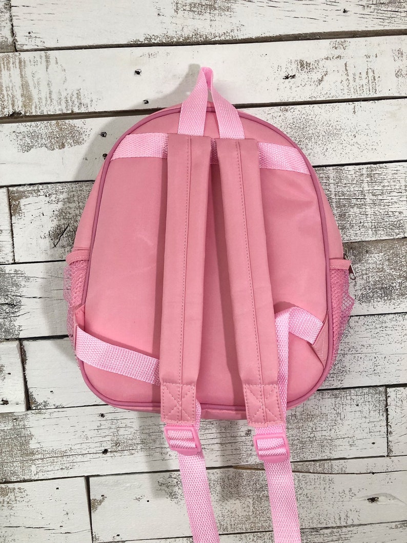 Monogrammed little ballerina dance backpack