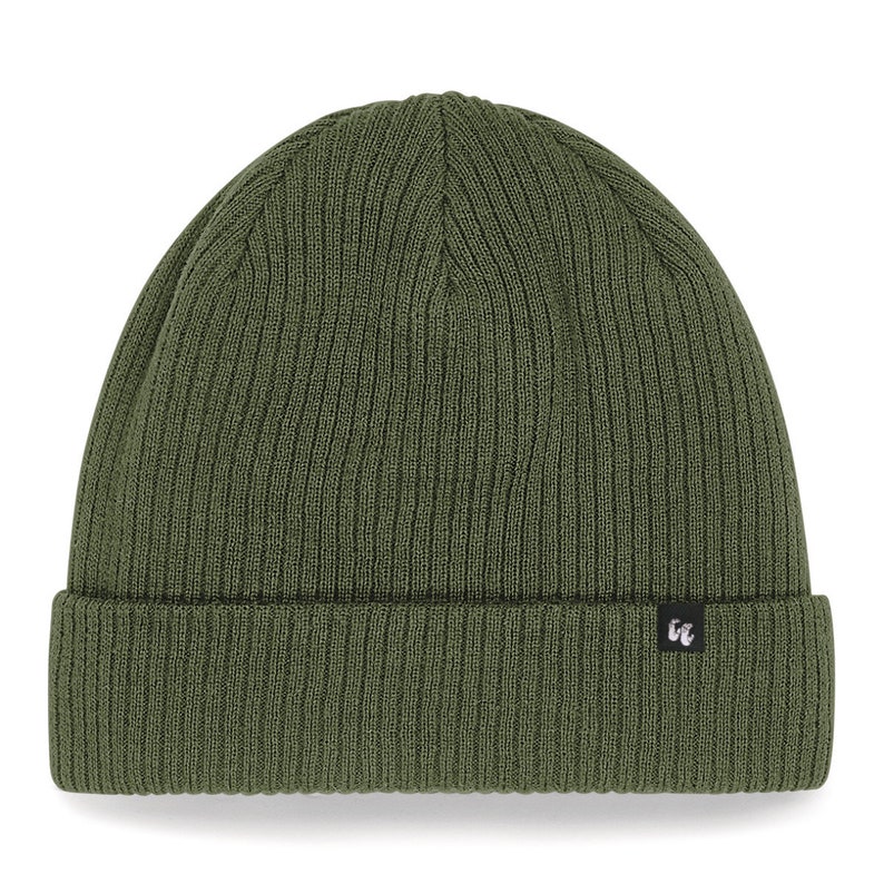 100% Organic Cotton Beanie Hat - Mustard Colour Winter hat