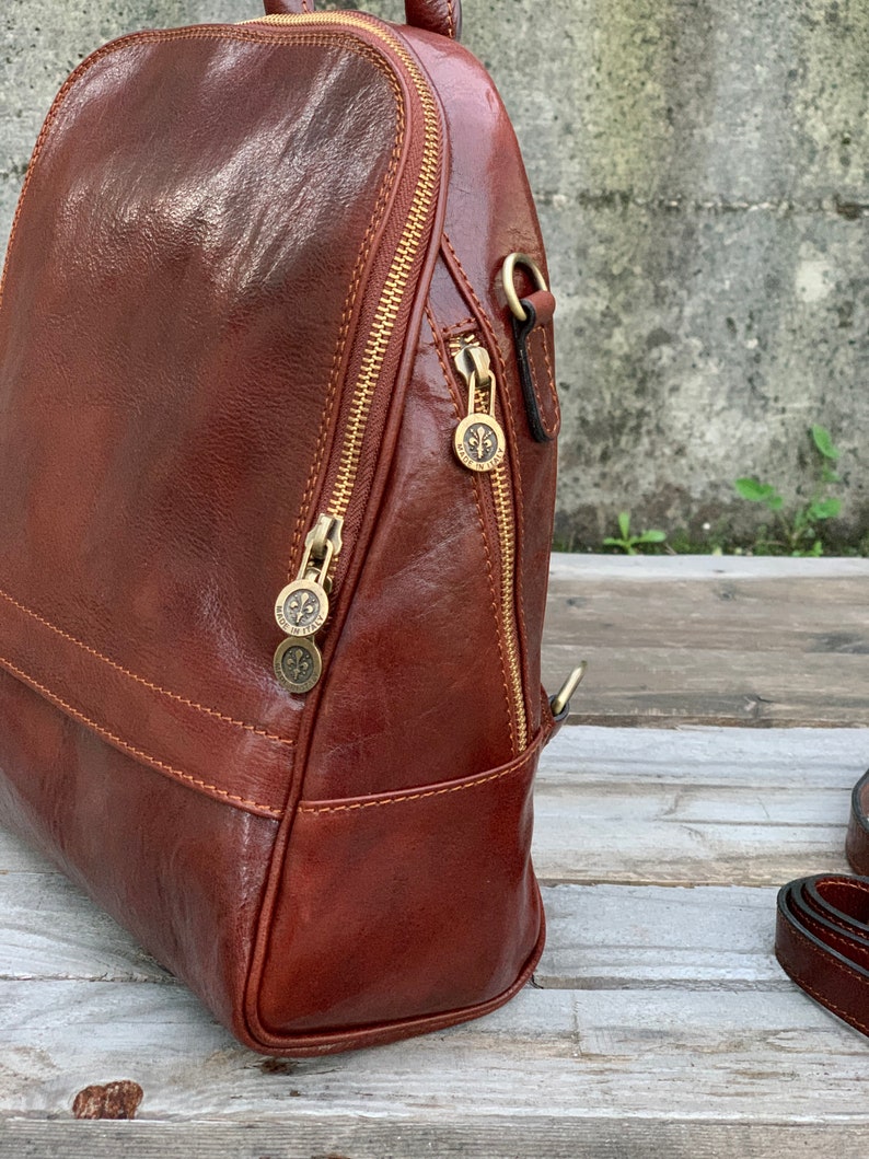 Leather Backpack, Handmade Backpack, Leather Bag, Leather Rucksack, Backpack, Womens Backpack