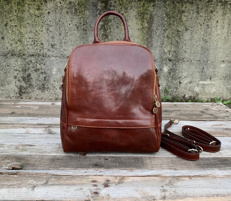 Leather Backpack, Handmade Backpack, Leather Bag, Leather Rucksack, Backpack, Womens Backpack