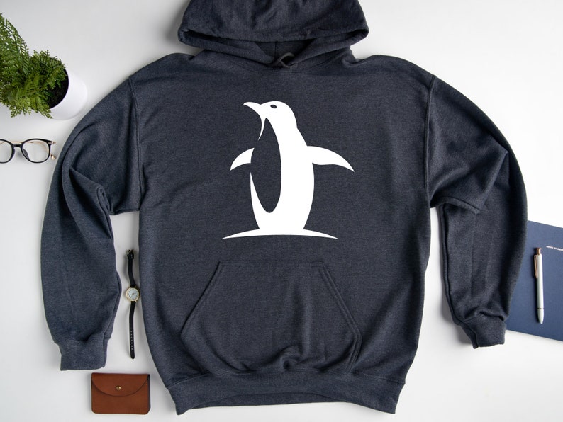 Penguen Sweatshirt, Penguen Lover Hoodie,Penguen Lover Gift, Penguen Sweater, Gift For Penguen Lover, Nature Sweatshirt, Nature Lover Hoodie