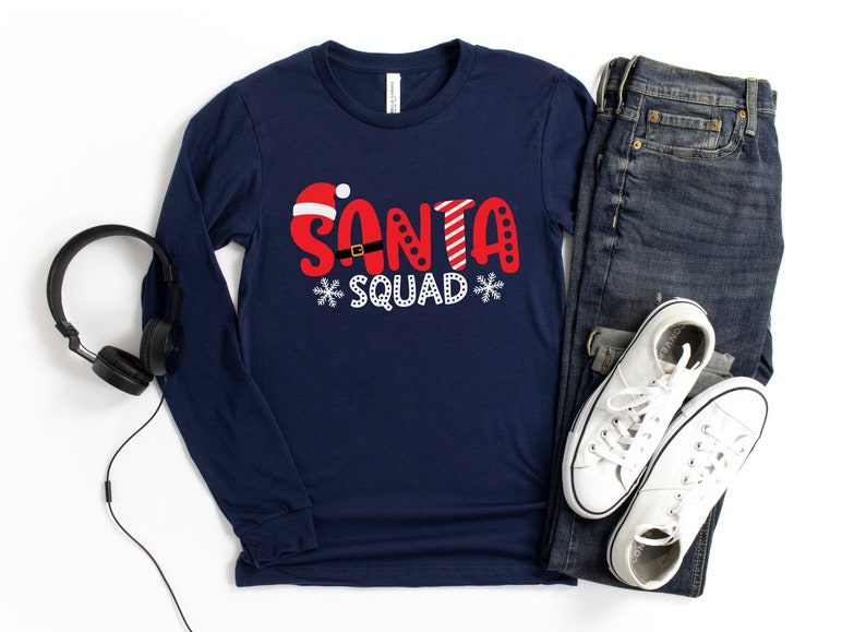 Santa Squad Shirt, Santa Shirts, Christmas Shirts, Family Christmas Shirts, Funny Santa Shirt, Christmas Santa Shirt, Christmas Gifts