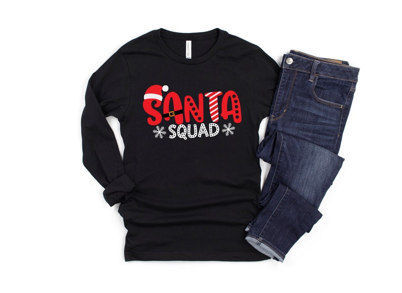 Santa Squad Shirt, Santa Shirts, Christmas Shirts, Family Christmas Shirts, Funny Santa Shirt, Christmas Santa Shirt, Christmas Gifts