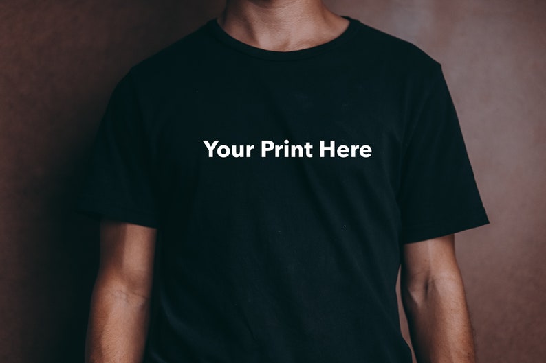 Your Printed Design on a T-shirt | Your Funny Print on a T Shirt | Custom T-shirt for merch and parties | Custom Cotton T Shirts for you