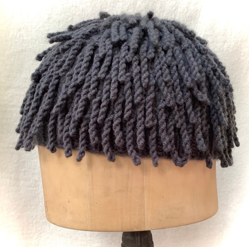 NUDU / Dreadlocks beanie. Dark Gray