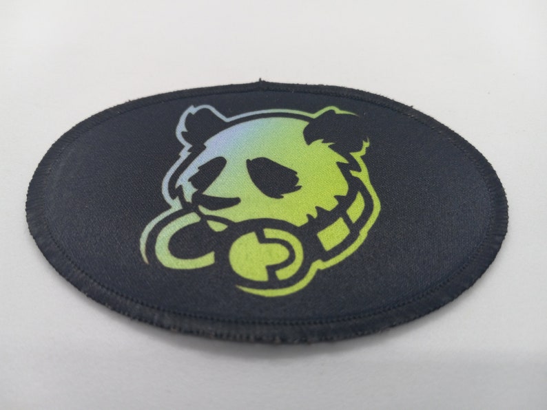 Custom Iron On Patches | Choose Your Shape, Custom Made Printed Patches with Black Border, adhesive backing, add your logo, add your photo