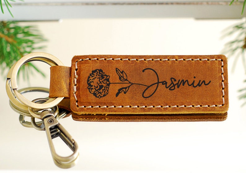 Personalized BULK Gifts for Nurse Team, Real Leather Keychain, Church Members Gifts, Teacher Squad Gifts, Keyring for Woman, Christmas Gift