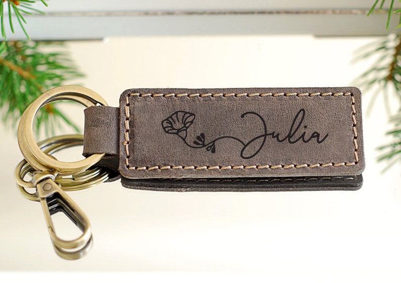 Personalized BULK Gifts for Nurse Team, Real Leather Keychain, Church Members Gifts, Teacher Squad Gifts, Keyring for Woman, Christmas Gift