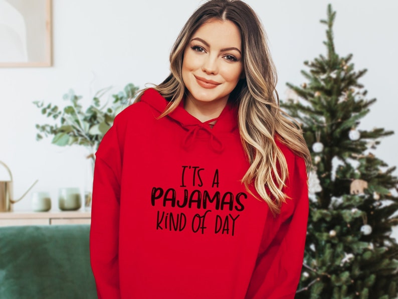 Pajama Day Hooded Sweatshirt, Pajama Day Hoodie, Pajama Day Sweater, Hooded Pajama Day Sweatshirt, Before Pajama Day, Funny Sweatshirt