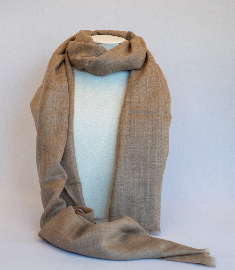 Cumin Handwoven Cashmere Shawl / Wrap / Scarf