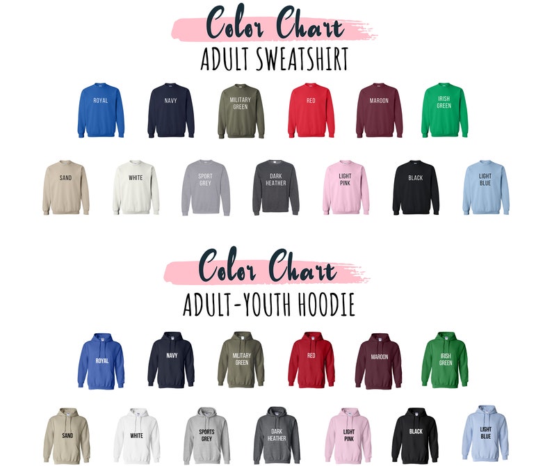 Custom Sweatshirt and Hoodie, Custom Text Sweatshirts, Personalized Sweatshirt, Customizable Crewneck, Personalized Gift, Matching Shirts