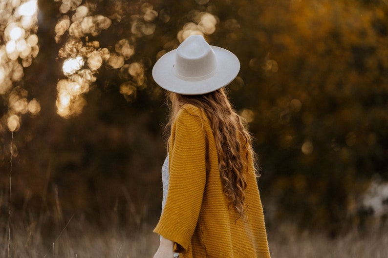 Wide Brim Fedora | Wide Brim Hat Women Men | Hat For Women Men | Fedora Hat | Suede Hat | CASSIA