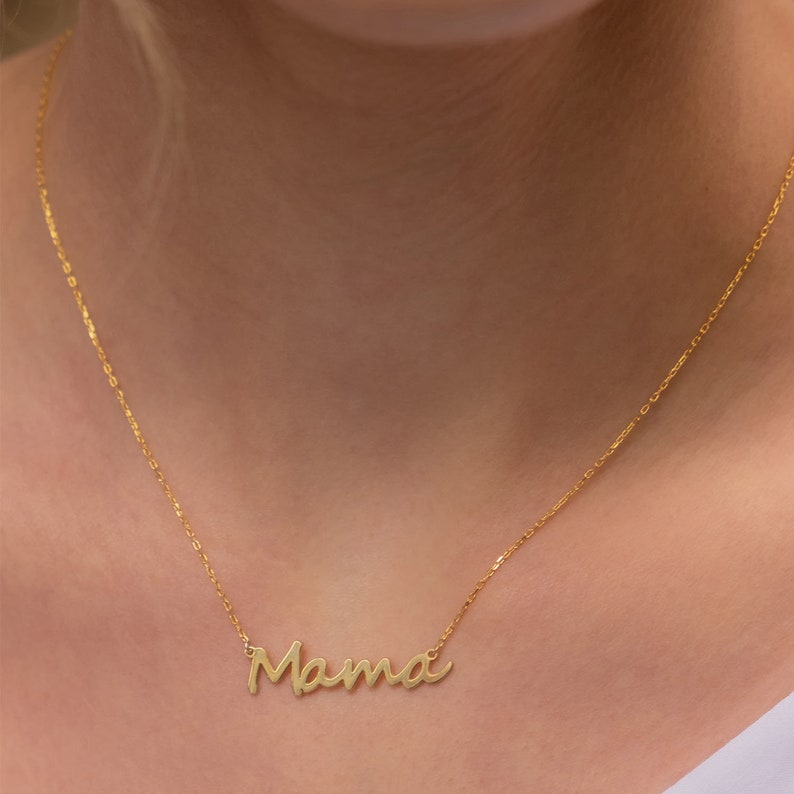 Personalized Name Necklaces, Personalized Names Necklace, Script Name Necklaces, Mothers Day Gift, Gift for Her, Sterling Silver Necklace