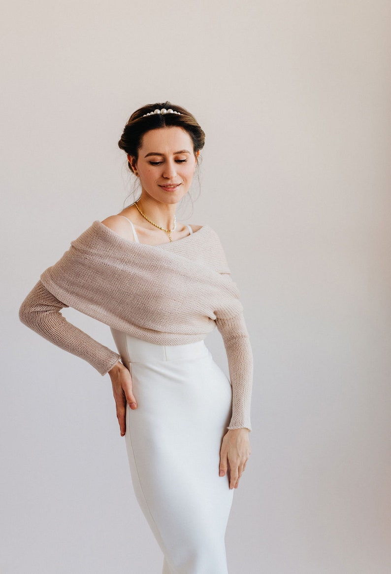 Bridal Shrug Alpaca Shawl Bolero Wedding Bolero Wrap Alpaca Wrap Shrug Bridal Bolero Cover Up