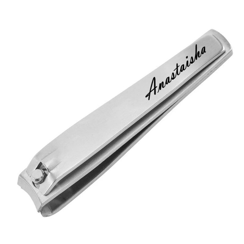 Personalized Nail Clippers, Custom Engraved Stainless Steel Nail Cutter for Grooming, Customizable Nail Clipper, Unique Gift for Men & Women