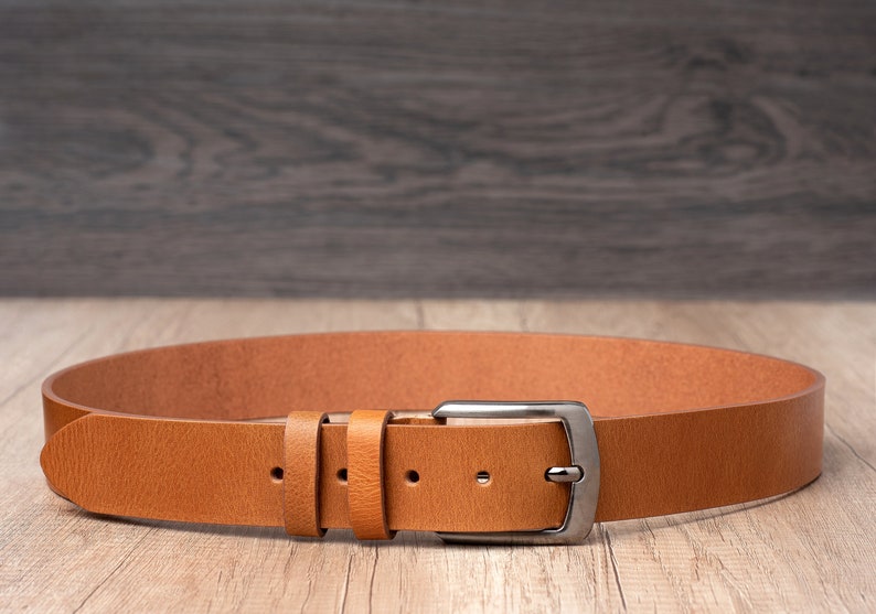 Leather Belt in multiple colors, Handmade, Classic Casual Leather Belt, Full Grain Leather