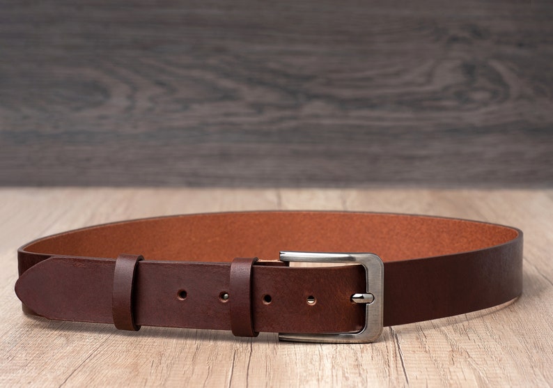 Leather Belt in multiple colors, Handmade, Classic Casual Leather Belt, Full Grain Leather