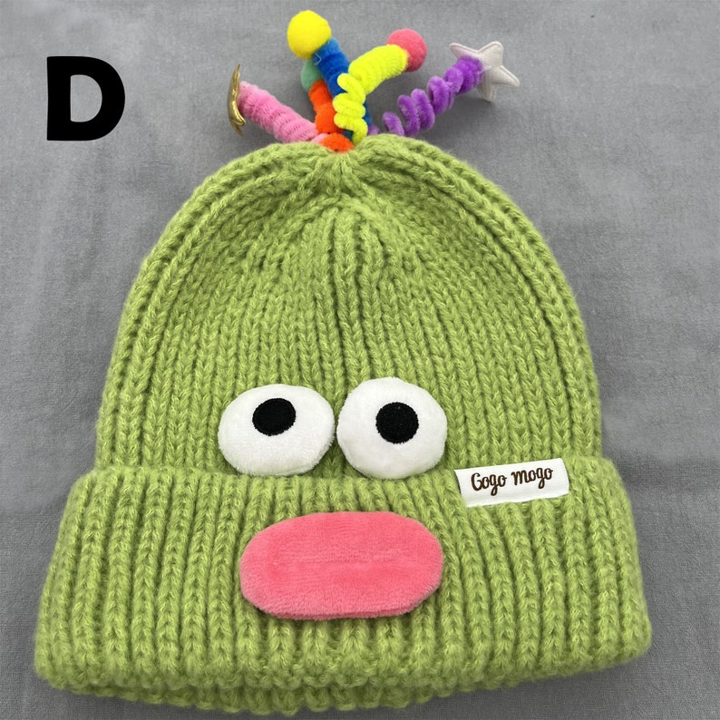 Monster Sausage Mouth Crochet Hat | Beanie Hat | Casual Hats for Men and Women | Comfortable and Warm Windproof Beanie | A Unique Gift