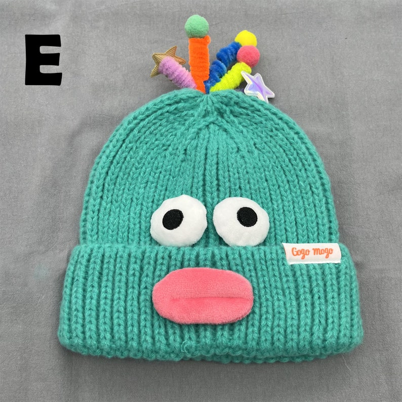 Monster Sausage Mouth Crochet Hat | Beanie Hat | Casual Hats for Men and Women | Comfortable and Warm Windproof Beanie | A Unique Gift