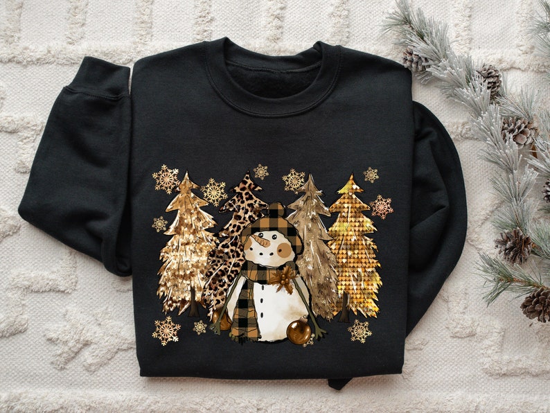 Christmas Sweatshirt, Christmas Sweater, Christmas Crewneck, Christmas Tree Sweatshirt, Holiday Sweaters for Women, Winter Sweatshirt