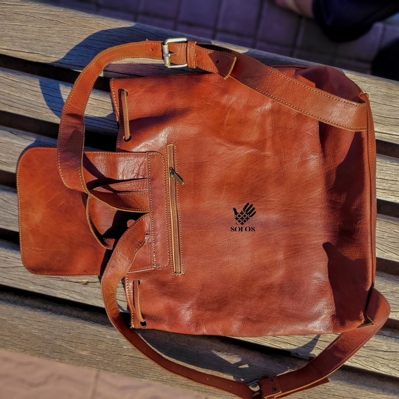 Leather Backpack - Bag pack - Daily backpack