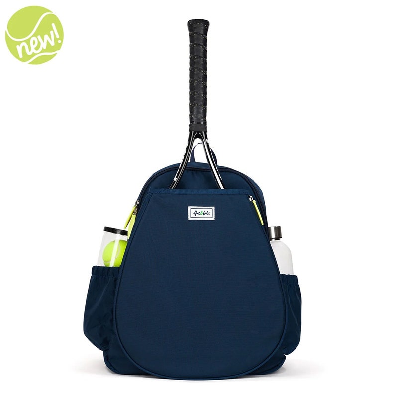 GAME ON BACKPACK - by Ame & Lulu - Monogrammed Tennis Racquet Bag for Him or Her