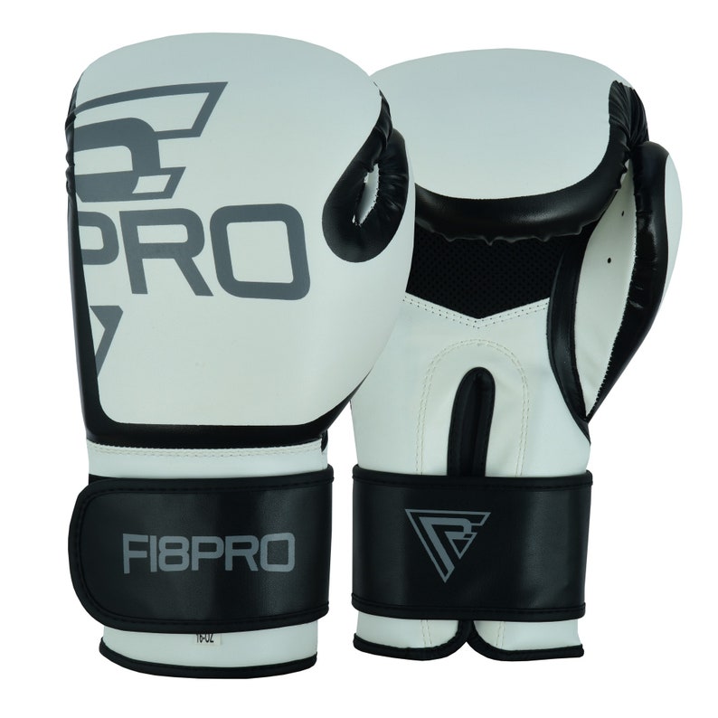 Fi8pro Boxing Gloves Men / Women, Pro Training Sparring, Maya Hide Leather Muay Thai MMA Kickboxing, Adult Heavy Punching Bag Gloves.