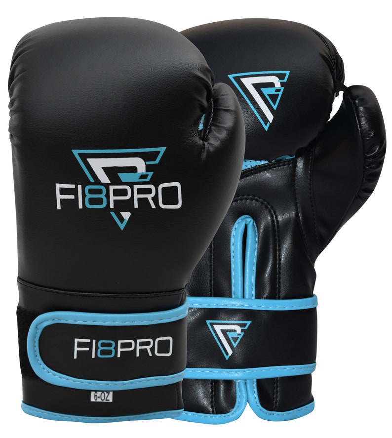 Fi8pro Boxing Gloves Men / Women, Pro Training Sparring, Maya Hide Leather Muay Thai MMA Kickboxing, Adult Heavy Punching Bag Gloves.