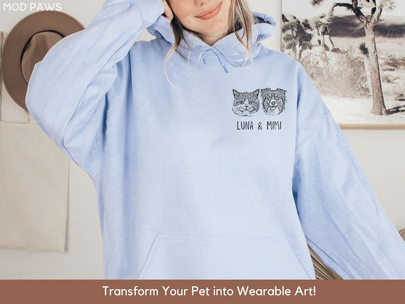 Custom Pet Hoodie Using Pet Photo + Name Custom Dog Hoodie Personalized Dog Hoody Custom Dog Custom Pet Hooded