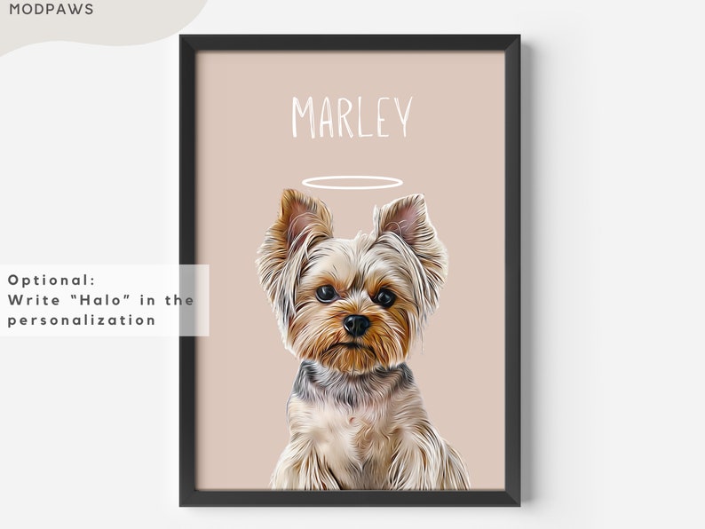 Custom Pet Portraits Using Pet Photo Personalized Digital Dog Portraits Cat Portraits Custom Dog Portraits Custom Pet Art Pet Drawing