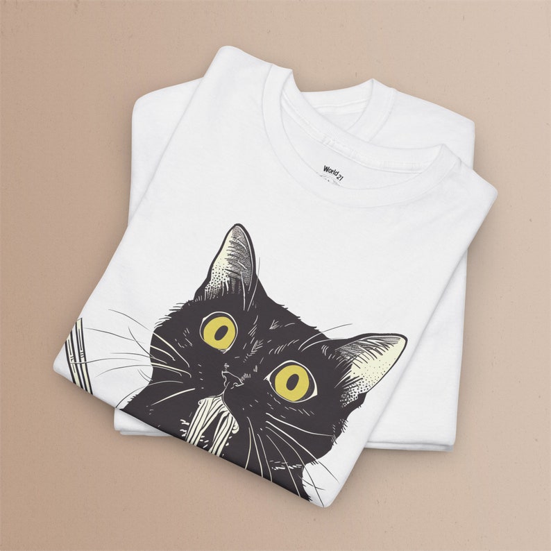 Ramen Cat T-Shirt | Cat Lover Gift, Kawaii Shirt, Alt Clothing, Anime Cat T-Shirt, Japanese Shirt, Foodies Shirt, Ramen Lover, Kitty Tee