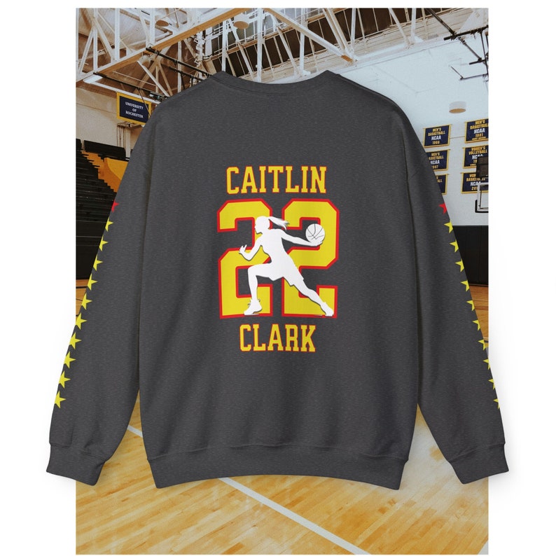 Caitlin Clark Indiana Fever Sweatshirt From The Logo Shirt Clark Fever Shirt WNBA GOAT Indiana Fever Shirt 22 Caitlin Clark Shirt WNBA Shirt