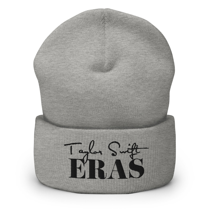 Eras tour beanie. Cozy Taylor Swift beanie hat to stay warm at house or show off outside. Perfect gift for Swiftie fan. Taylor's version.