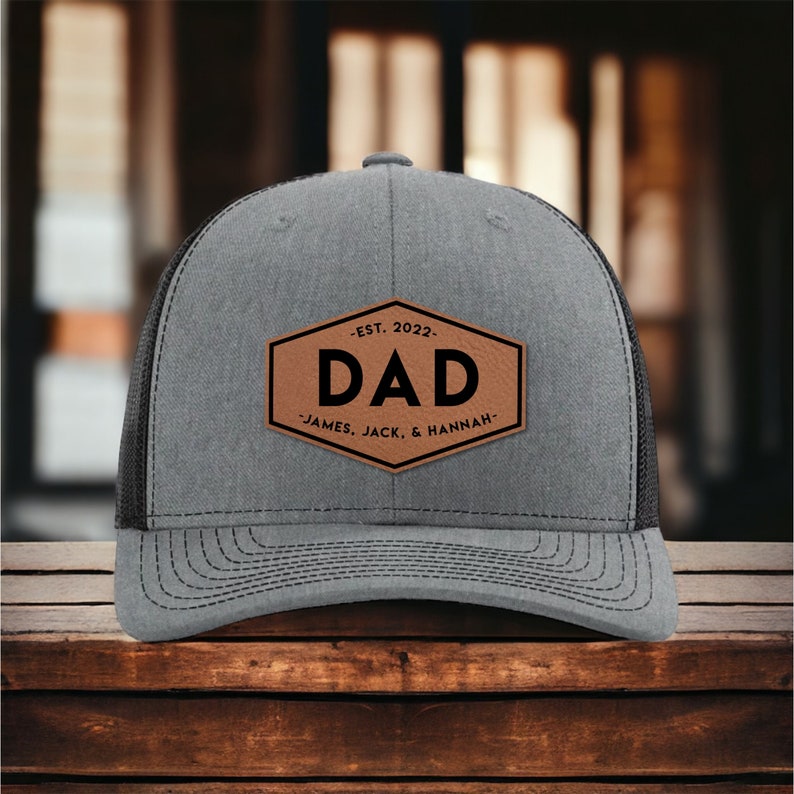 Personalized Dad Hat - Custom Hat with Kids Names - Father's Day Gift - Personalized Trucker Hat - Gift from Kids - New Dad Gift - 2024 Gift