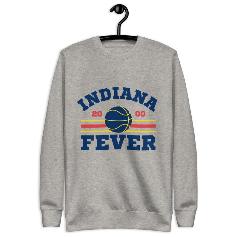 Vintage Style Indiana Fever Basketball Sweatshirt, Sweater Retro Style 90s Vintage Unisex, Basketball Sweater Game Day, Indiana Fever