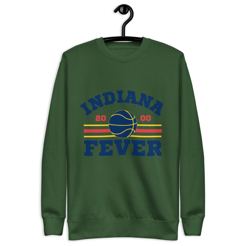 Vintage Style Indiana Fever Basketball Sweatshirt, Sweater Retro Style 90s Vintage Unisex, Basketball Sweater Game Day, Indiana Fever