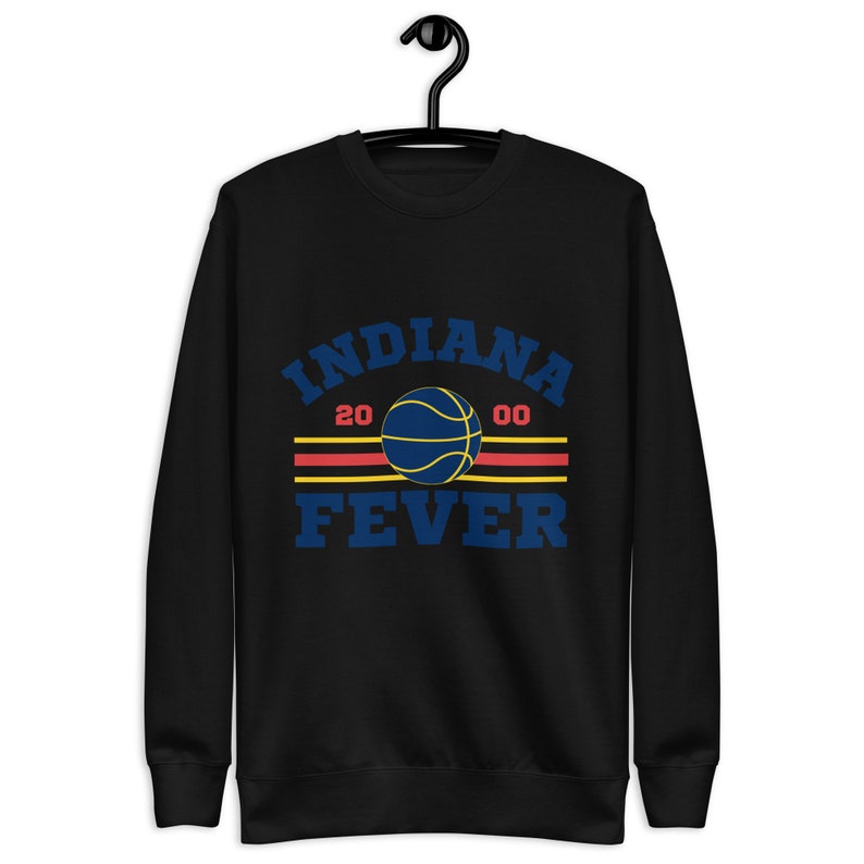 Vintage Style Indiana Fever Basketball Sweatshirt, Sweater Retro Style 90s Vintage Unisex, Basketball Sweater Game Day, Indiana Fever