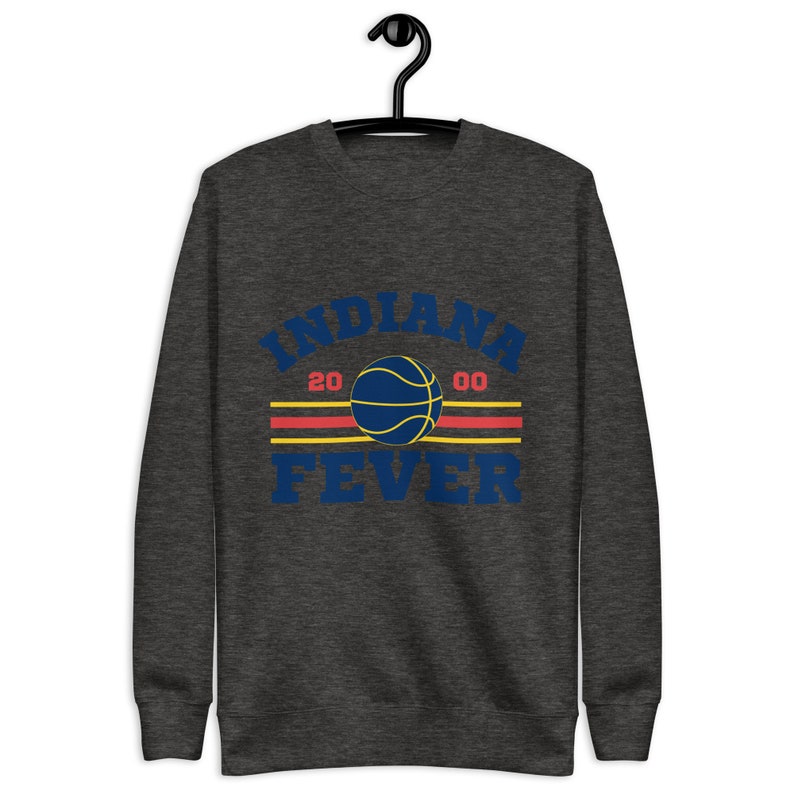 Vintage Style Indiana Fever Basketball Sweatshirt, Sweater Retro Style 90s Vintage Unisex, Basketball Sweater Game Day, Indiana Fever