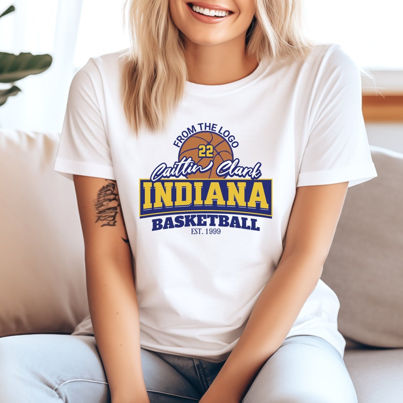 Caitlin Clark 22 t-shirt, Women Basketball Unisex Adult, Indiana Basketball Jersey, Basketball Tee Game Day Shirt Championship Shirt indiana