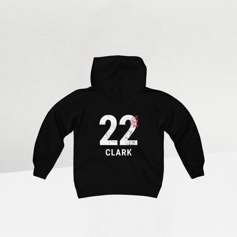 Caitlin Clark Youth Hoodie - Indiana Fever 22 Tshirt, Indiana Fever Jersey, Women's Basketball Shirt, WNBA Merch, Perfect Sports Fan Gift