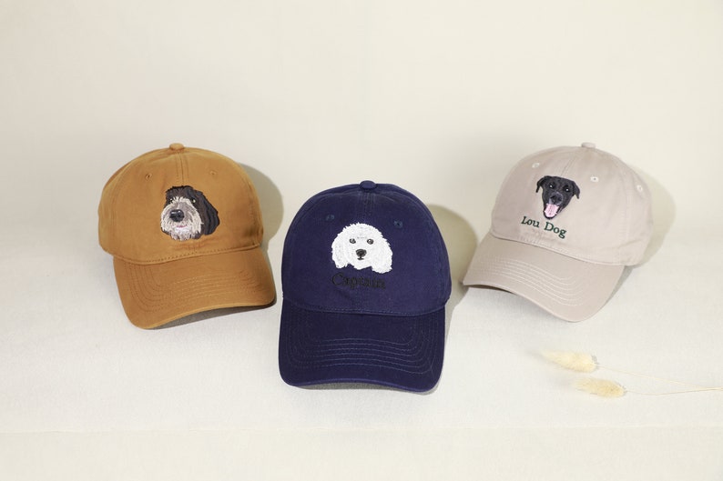 Custom Embroidered Pet Hat Using Pet Photo Personalized Dog Hat Custom Cat Hat Custom Pet Cap Dog Hat Custom Dog Baseball Cap Dog Mom Hat