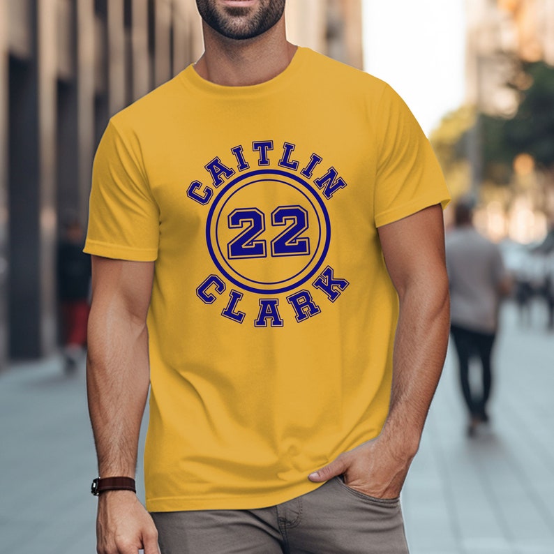 Clark 22 Jersey Shirt Womens Basketball Unisex Tshirt Adult Retro Indiana Fan Tee