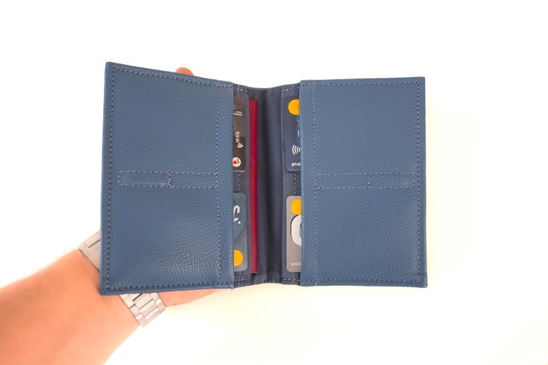 Personalized Passport Holder with Inner Card Holder