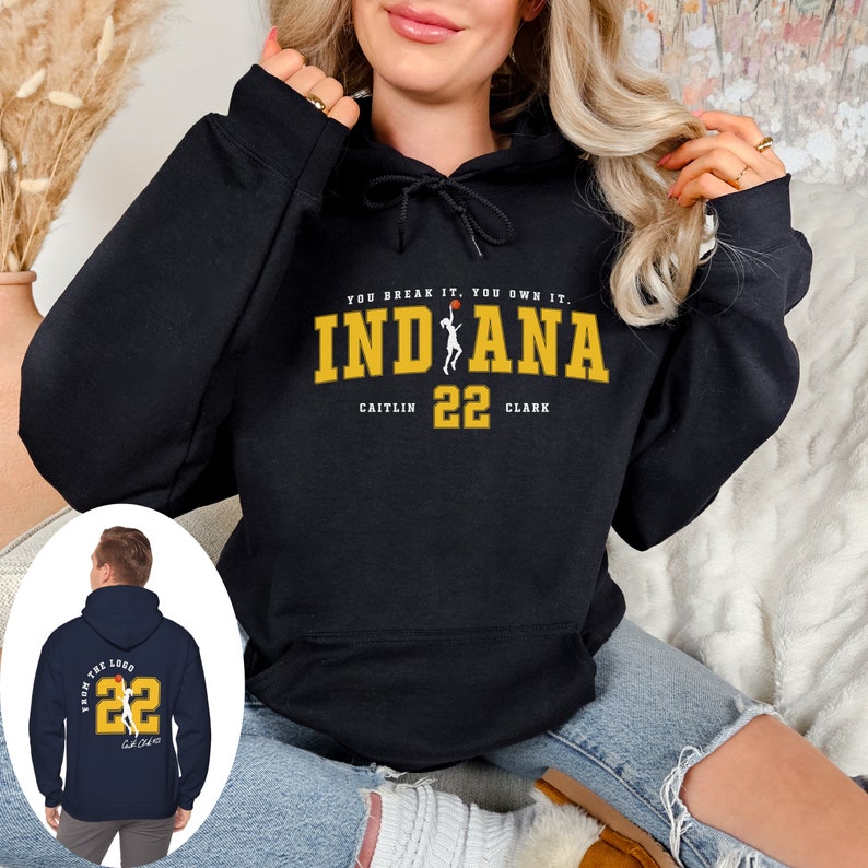 Caitlin Clark adult hoodie unisex Caitlin Clark 22 hoodie Sweatshirt Caitlin Clark Jersey Caitlin Clark College Basketball Caitlin Clark 22