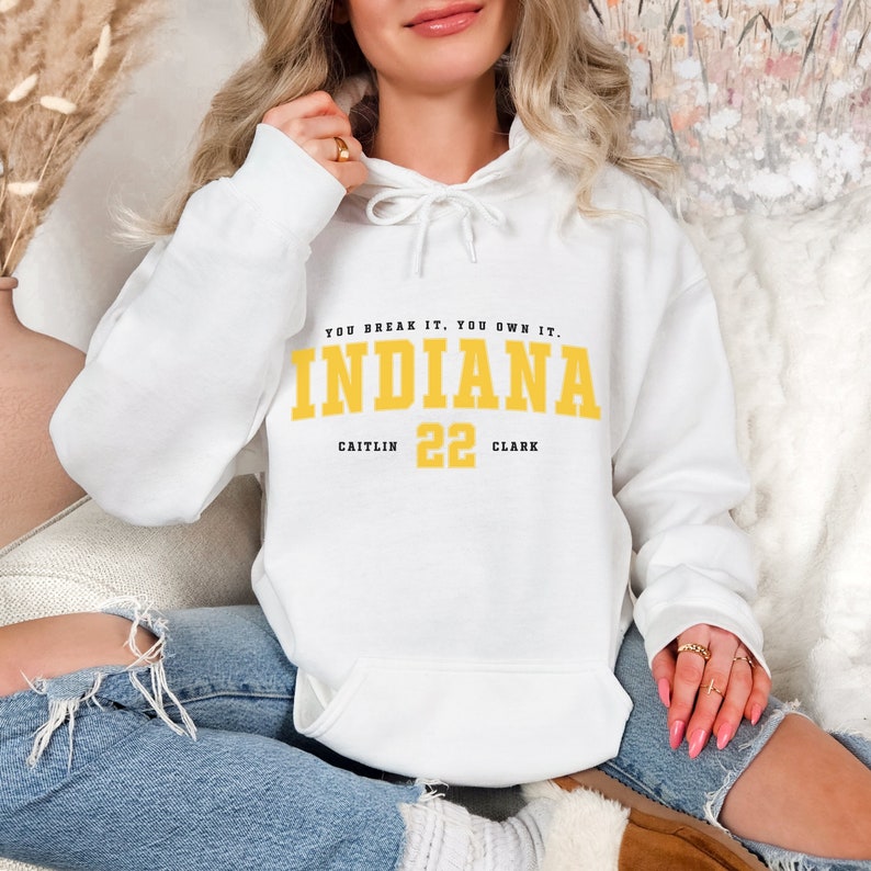 Caitlin Clark adult hoodie unisex Caitlin Clark 22 hoodie Sweatshirt Caitlin Clark Jersey Caitlin Clark College Basketball Caitlin Clark 22