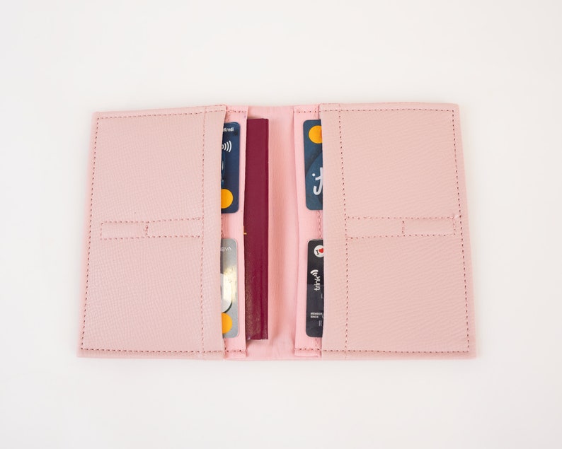 Personalized Passport Holder with Inner Card Holder