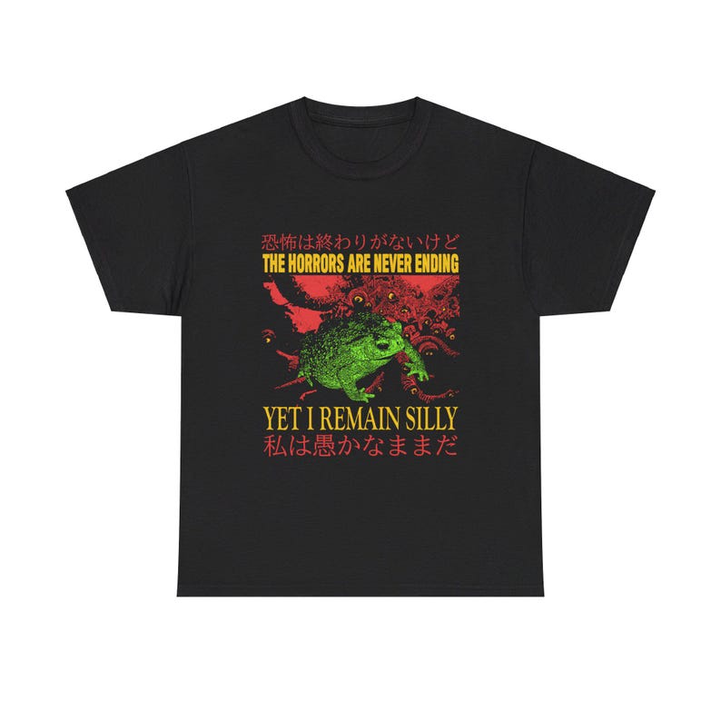 The Horrors Vintage Japanese Frog T-Shirt