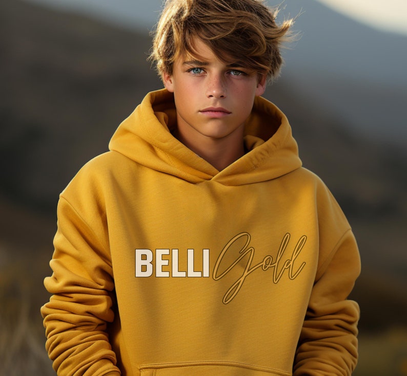 Madrid Bellingham 5 youth hoodie, Soccer Star Madrid Football Jersey Style Bellingham Unisex Hooded Sweatshirt, birthday gift Belligold